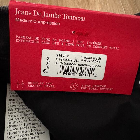 SPANXshape Authentic 360 Barrel Leg Jeans M TALL - Picture 3 of 11